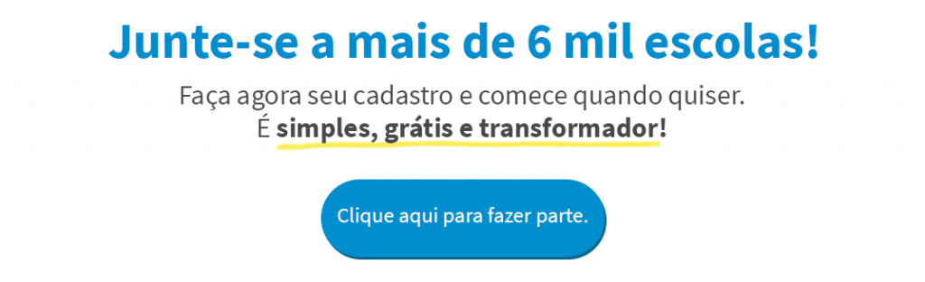 Cadastre aqui e aplique o projeto do livro em 2021